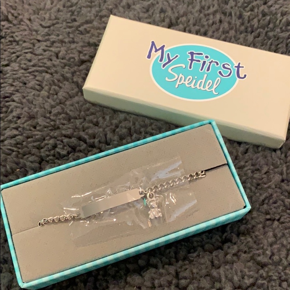 Speidel baby ID bracelet